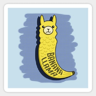 Banana Llama Magnet